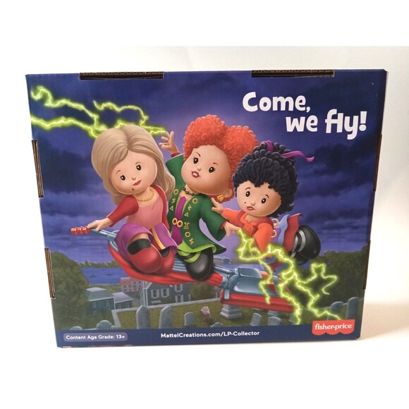 NIB Fisher Price Little People Disney Hocus Pocus Figure Set Sanderson Sisters - Picture 8 of 9